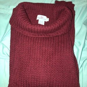 Burgundy vineyards long sweater